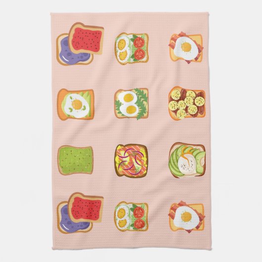 brunchtoast theedoek (Verticaal)