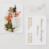 Brundage: Little Salem Witch Visitekaartje (Voorkant / Achterkant)