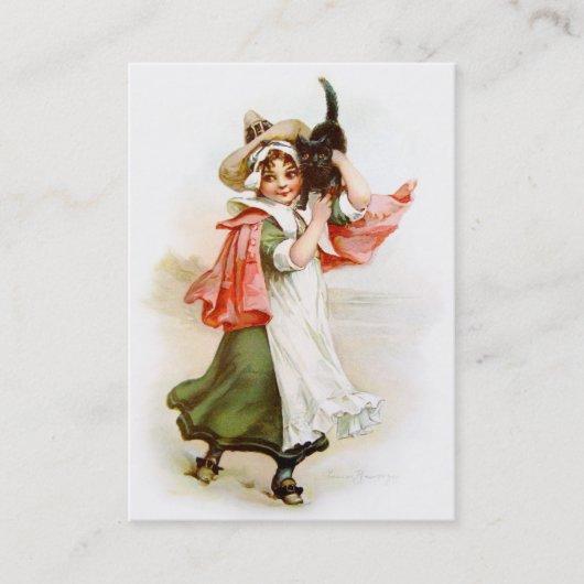 Brundage: Little Salem Witch Visitekaartje (Voorkant)