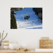 Brundage Ski Resort, McCall, Idaho Poster (Keuken)