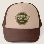 Bruneau Idaho Kayaking Trucker Pet (Voorkant)