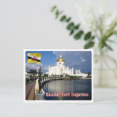 Brunei - Bandar Seri Begawan - Briefkaart (Staand voorkant)