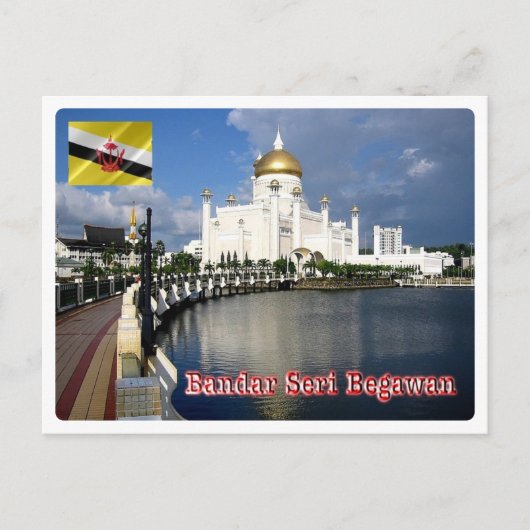 Brunei - Bandar Seri Begawan - Briefkaart (Voorkant)