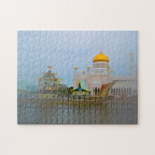 Brunei Darussalam Golden Mosque. Legpuzzel