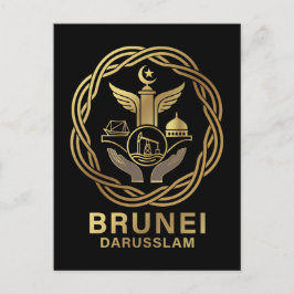 Brunei Darusslam Southeast Asia Briefkaart