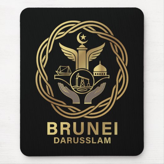 Brunei Darusslam Southeast Asia Muismat (Voorkant)