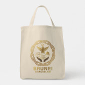 Brunei Darusslam Southeast Asia Tote Bag (Achterkant)