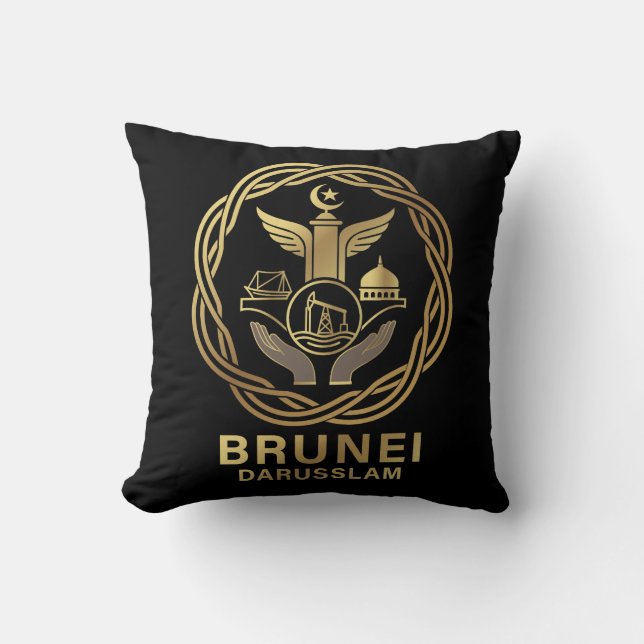 Brunei Darusslam Zuidoost-Azië Kussen (Voorkant)