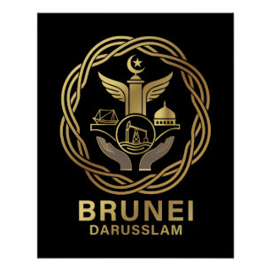 Brunei Darusslam Zuidoost-Azië Perfect Poster