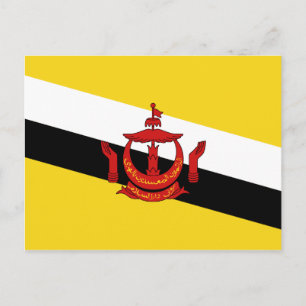 Brunei Flag Briefkaart