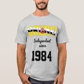 Brunei Flag Independence Celebration T-shirt (Voorkant)