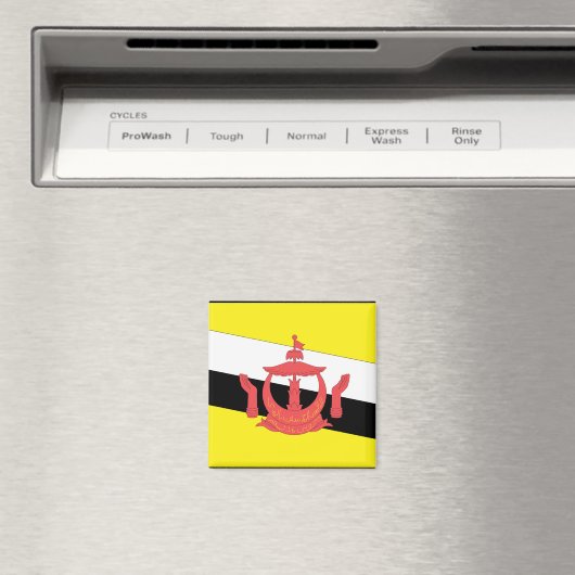 Brunei Flag Magneet (Insitu (Vaatwasser))