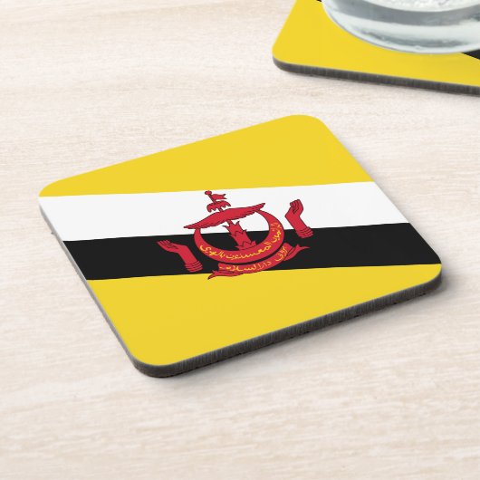 Brunei Flag Onderzetter (Linkerzijde)