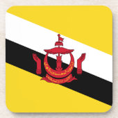 Brunei Flag Onderzetter (Voorkant)