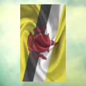Brunei Flag Raamsticker (Vel 3)