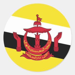 Brunei Flag Sticker
