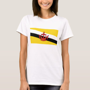 Brunei Flag x Map T-Shirt