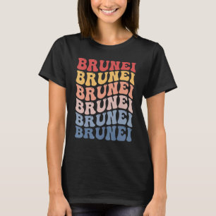 Brunei Groovy Retro Bruneian T-shirt