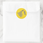 Brunei Kaart Sticker (Tas)