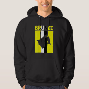 Brunei Landgrenzen Hoodie