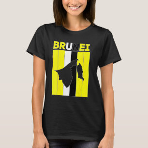 Brunei Landsgrenzen T-shirt