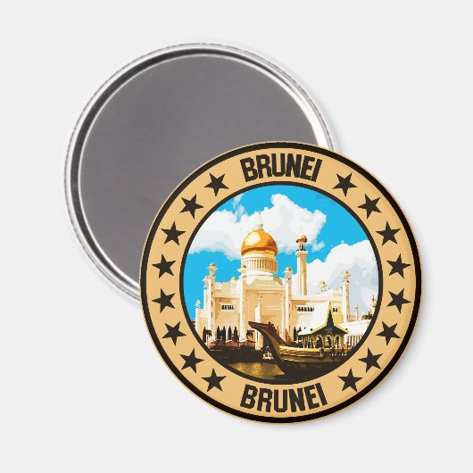 Brunei Magneet (Voorkant / Achterkant)