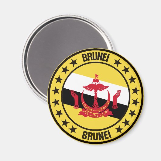 Brunei Magneet (Voorkant / Achterkant)