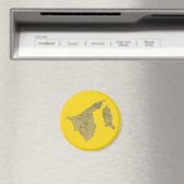 Brunei Map Magnet (Insitu (Vaatwasser))