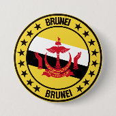 Brunei Ronde Button 7,6 Cm (Voorkant)