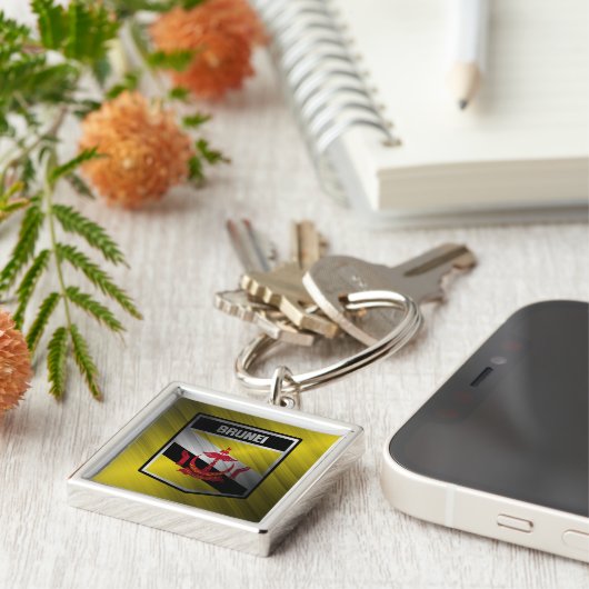 Brunei Sleutelhanger (Zijkant)