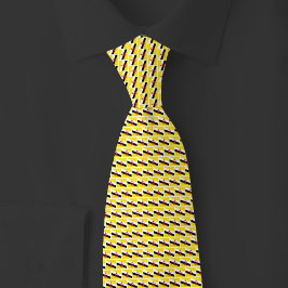 Brunei Vlag Baksteenpatroon Stropdas