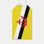 Brunei vlag cadeaulabel (Voorkant)