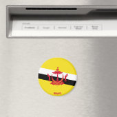 Brunei Vlag Charmant Patriottisch Magneet (Insitu (Vaatwasser))