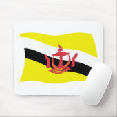 Brunei Vlag Muismat (Met muis)