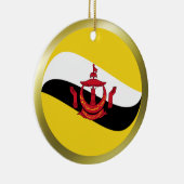 Brunei Vlag Ornament (Rechts)