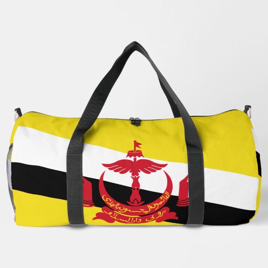 Brunei vlag plunjezak (Achterkant)