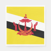 Brunei vlag servet (Voorkant)
