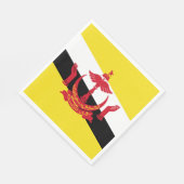 Brunei vlag servet (Hoek)