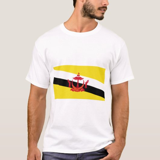Brunei-vlag T-shirt (Voorkant)