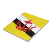 Brunei vlag tegeltje (Zijkant)