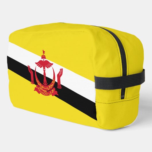 Brunei vlag toilettasje (Linkerhoek)
