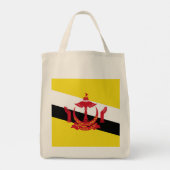 Brunei vlag tote bag (Achterkant)