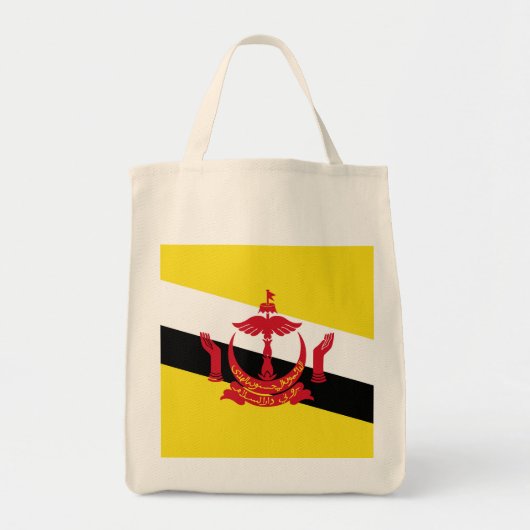 Brunei vlag tote bag (Voorkant)