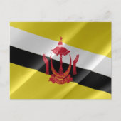 Brunei - vlag Waving - Briefkaart (Voorkant)