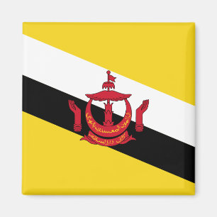 Brunei Vlagmagneet Magneet