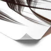 Brunette Beauty poster (Hoek)