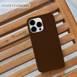 Brunette Brown 1 van Top 25 Solid Brown Shades Voo Case-Mate iPhone 14 Pro Max Hoesje<br><div class="desc">Introductie van onze Brown Solid Phone Case - een elegant en duurzaam accessoire ontworpen om de stijl van uw smartphone aan te vullen en tegelijkertijd betrouwbare bescherming te bieden. Dit dunne hoesje is vervaardigd uit hoogwaardige materialen en garandeert een comfortabele grip en gemakkelijke toegang tot alle knoppen en poorten. De...</div>