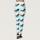 brunette bruinkool leggings (Achterkant)