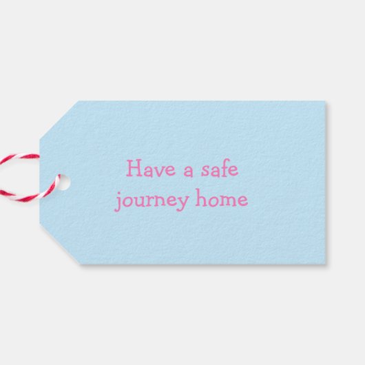 Brunette Cute Princess and Dragon Birthday Party Cadeaulabel (Achterkant Horizontaal)