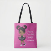 Brunette Dancer Tote Bag (Voorkant)